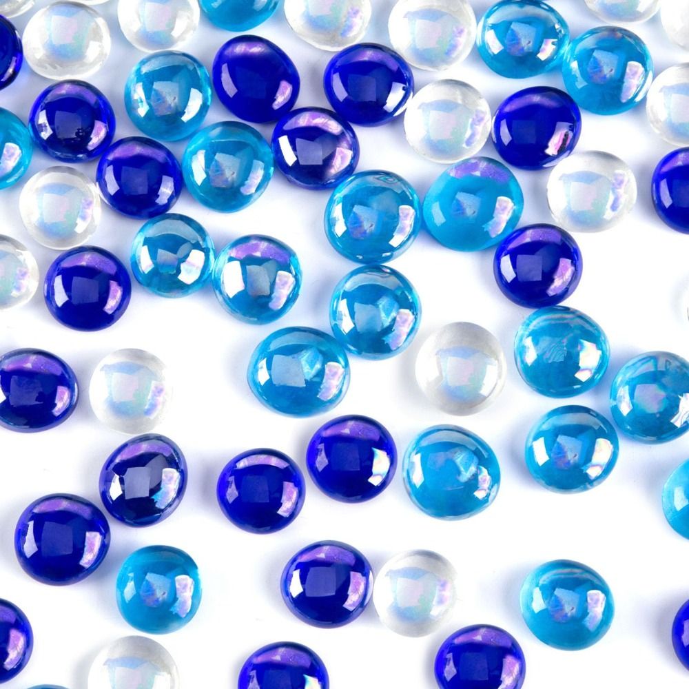 Glass Pebbles Vase Filler Bead - Crystal Bead Mix ulasan dan harga