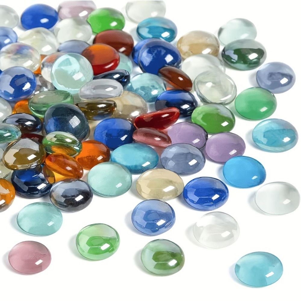 Glass Pebbles Vase Filler Bead - Crystal Bead Mix ulasan dan harga