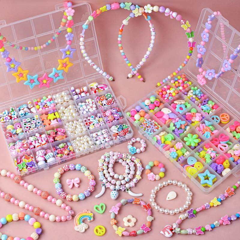 DIY Handmade Beaded Children's - Jewelry Making Kits For Girls ulasan dan harga