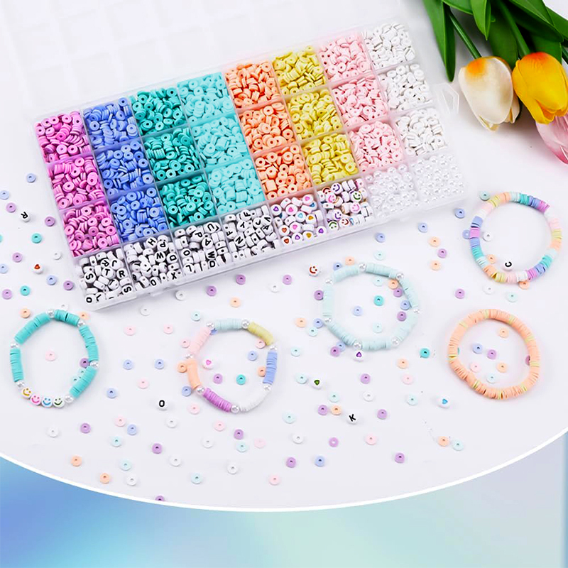 Clay Beads Bracelet Making Kit - Jewelry Making Kits For Girls ulasan dan harga