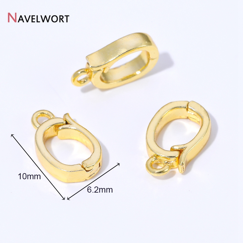 14K/18K Gold Plated Brass Meta - Jewelry Making Supplies ulasan dan harga