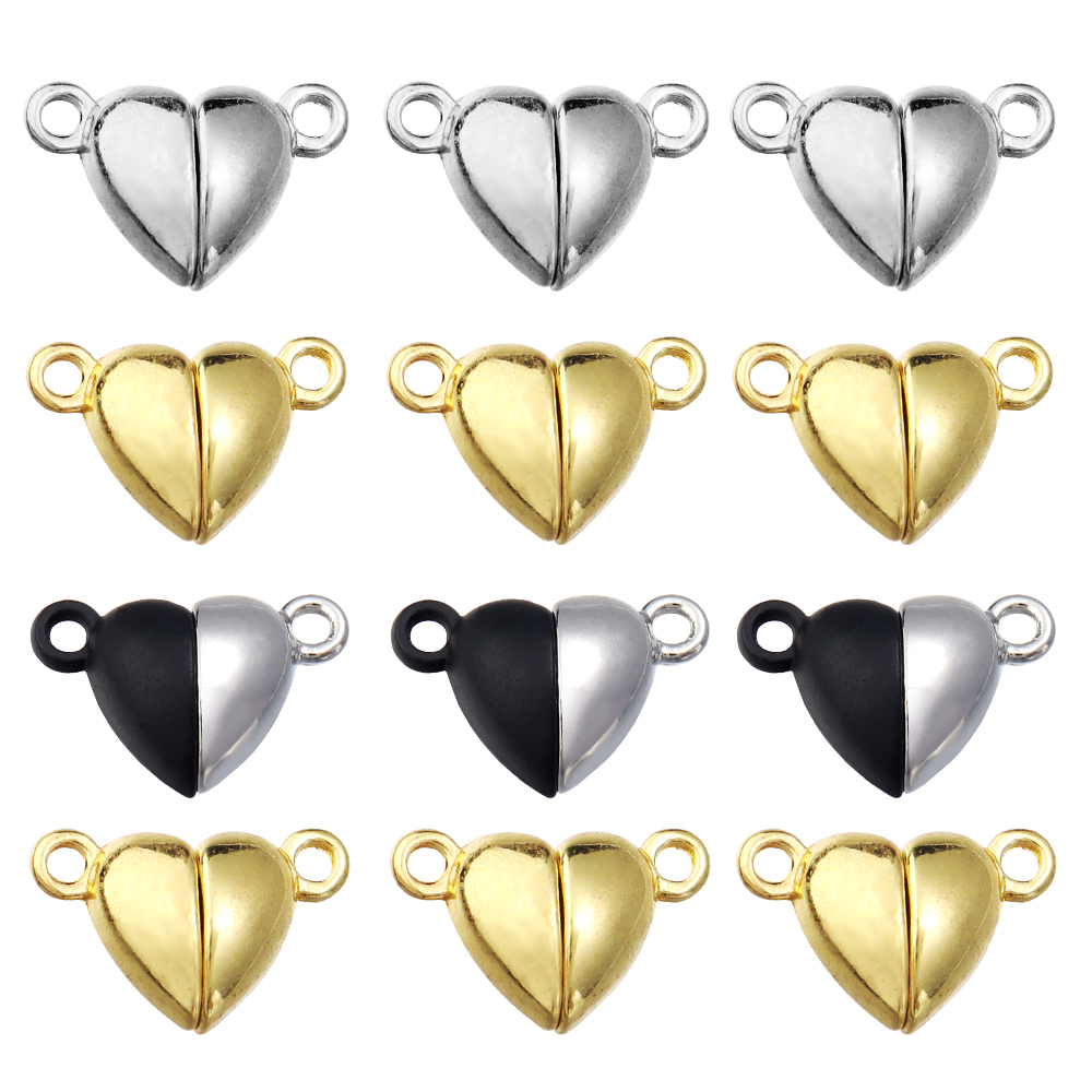 5pcs/Lot Alloy Love Heart Shap - Jewelry Making Supplies ulasan dan harga