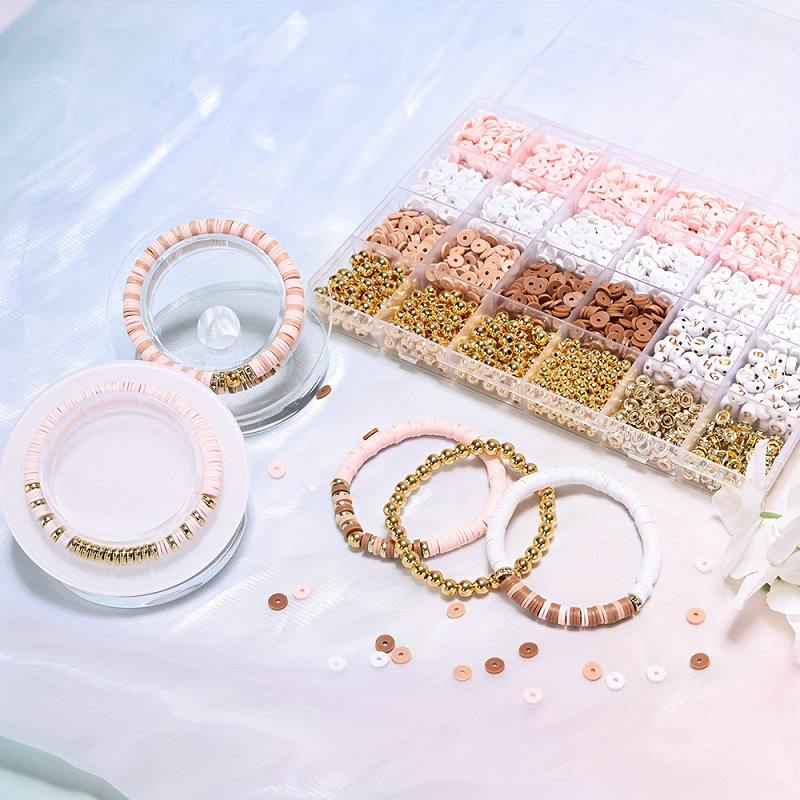 Style DIY Clay Beads Bracelet  - Jewelry Making Kits For Girls ulasan dan harga