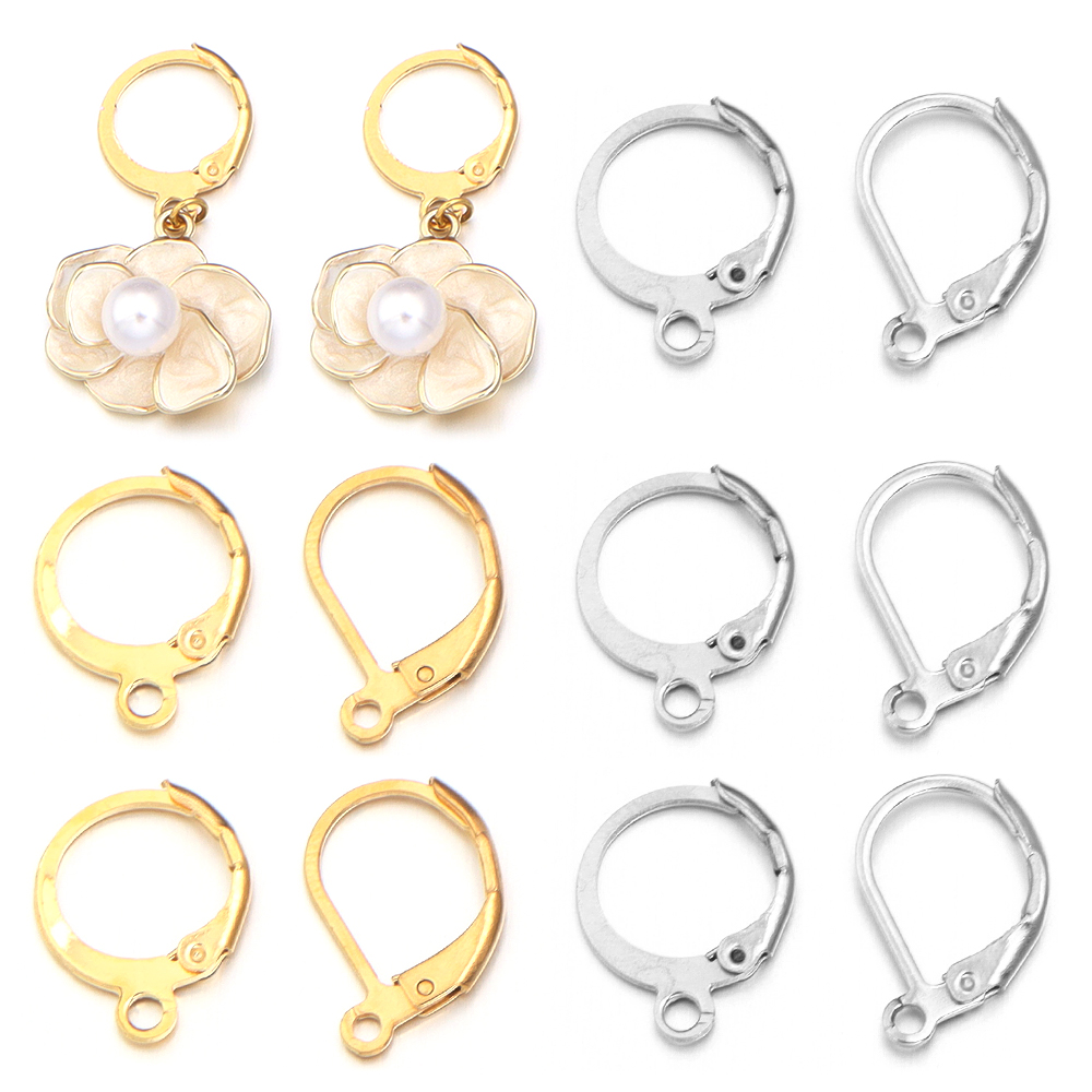 20pcs/lot Stainless Steel Ear  - Jewelry Making Supplies ulasan dan harga