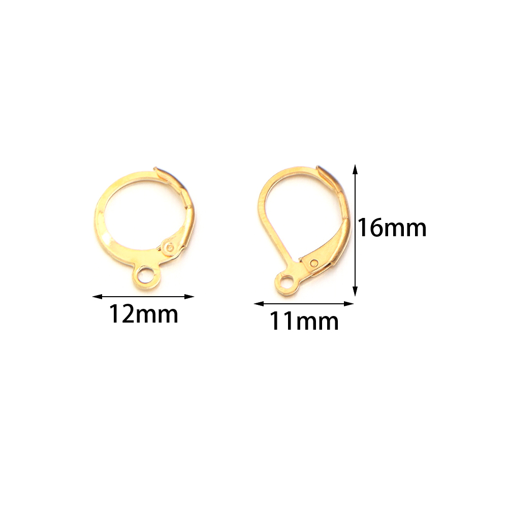 20pcs/lot Stainless Steel Ear  - Jewelry Making Supplies ulasan dan harga