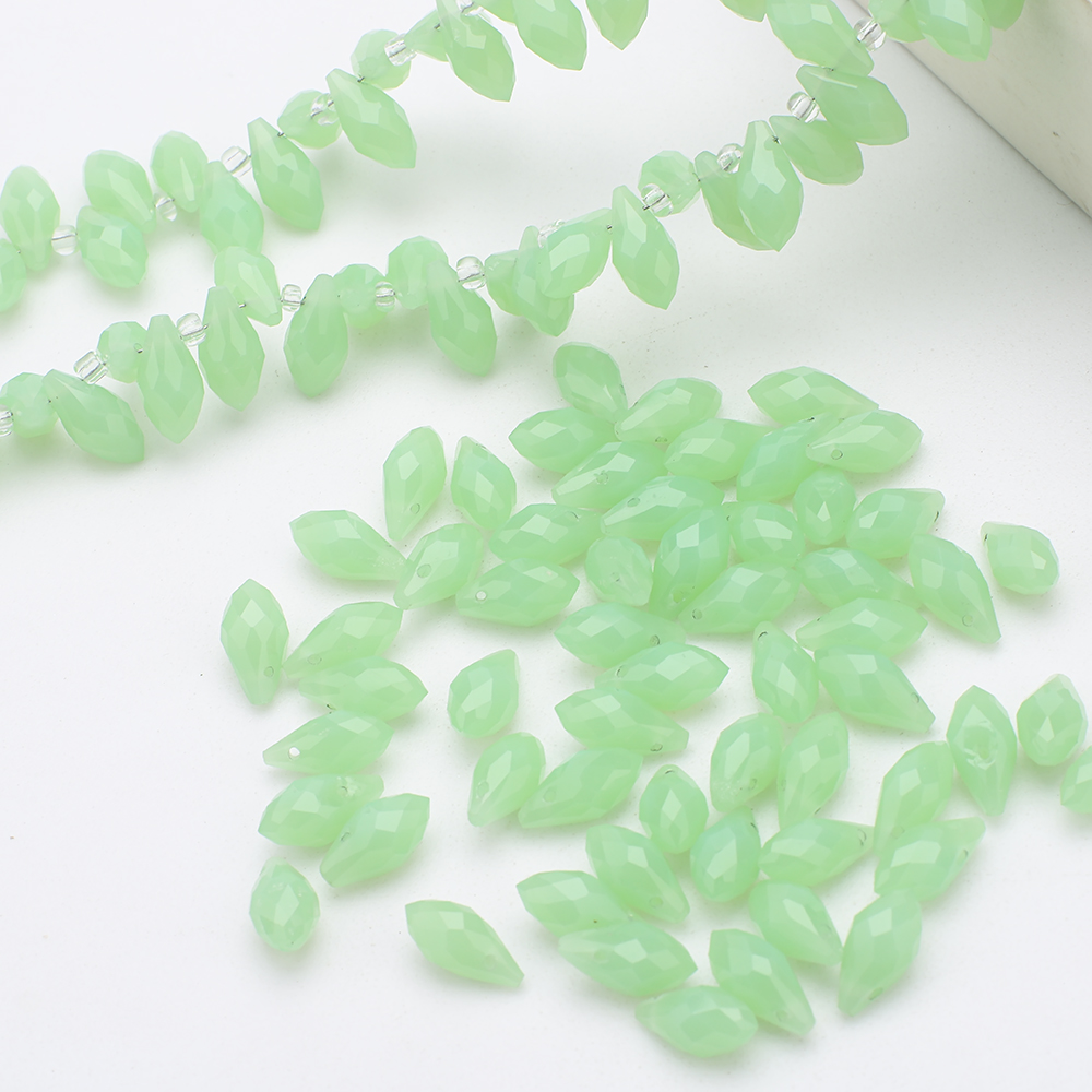 95Pcs/Lot 6x12mm Green Side Ho - Crystal Bead Mix ulasan dan harga