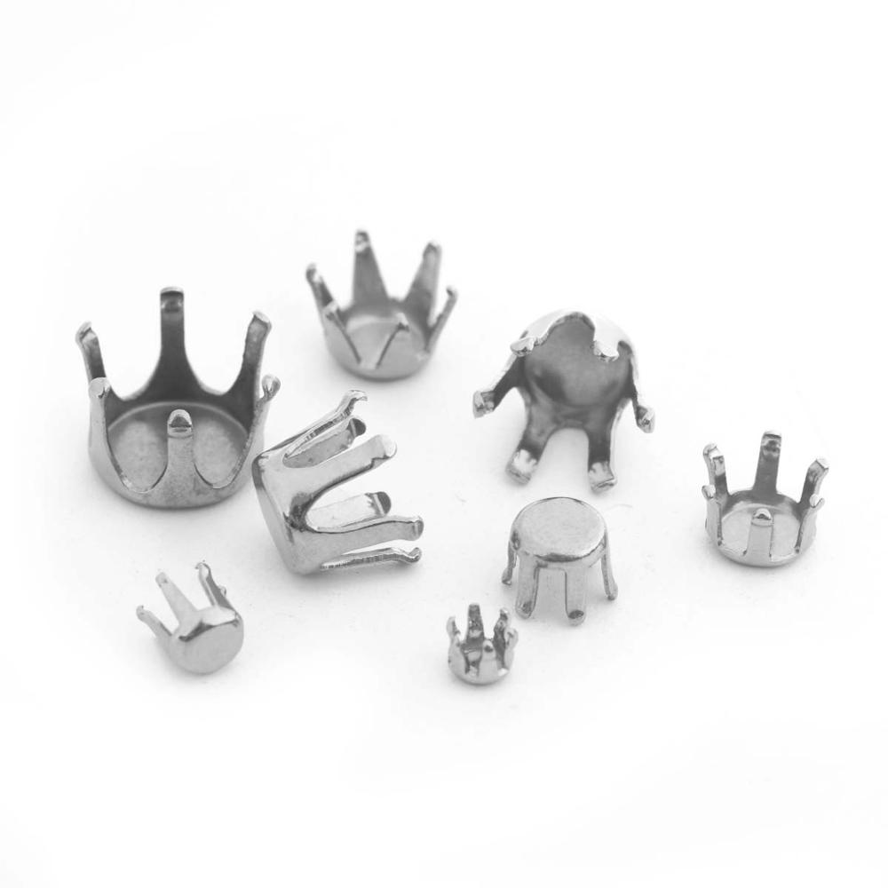 100pcs/Lot Stainless Steel Rou - Crystal Bead Mix ulasan dan harga