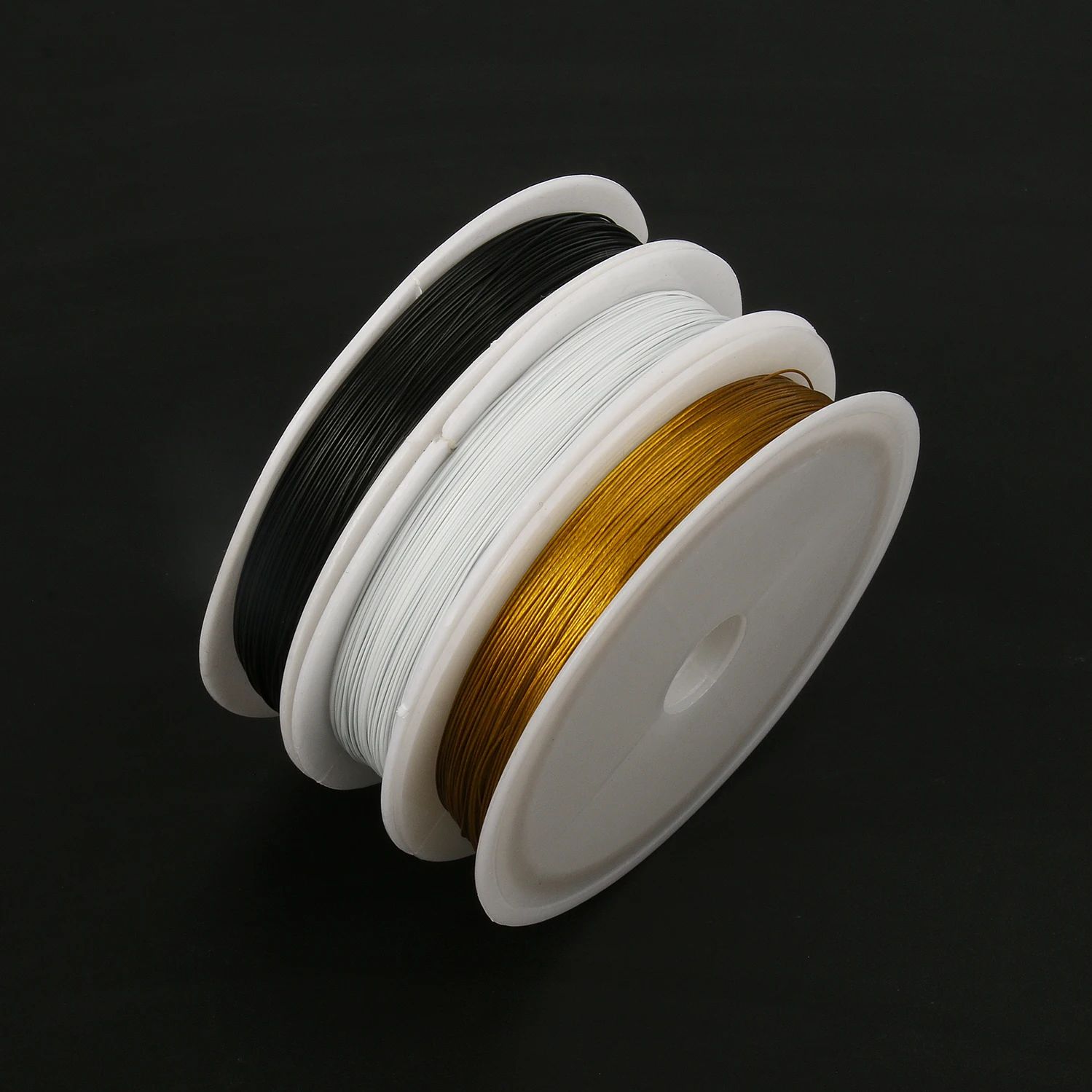 1 Roll/lots 0.35/0.38/0.45mm R - Crystal Bead Mix ulasan dan harga