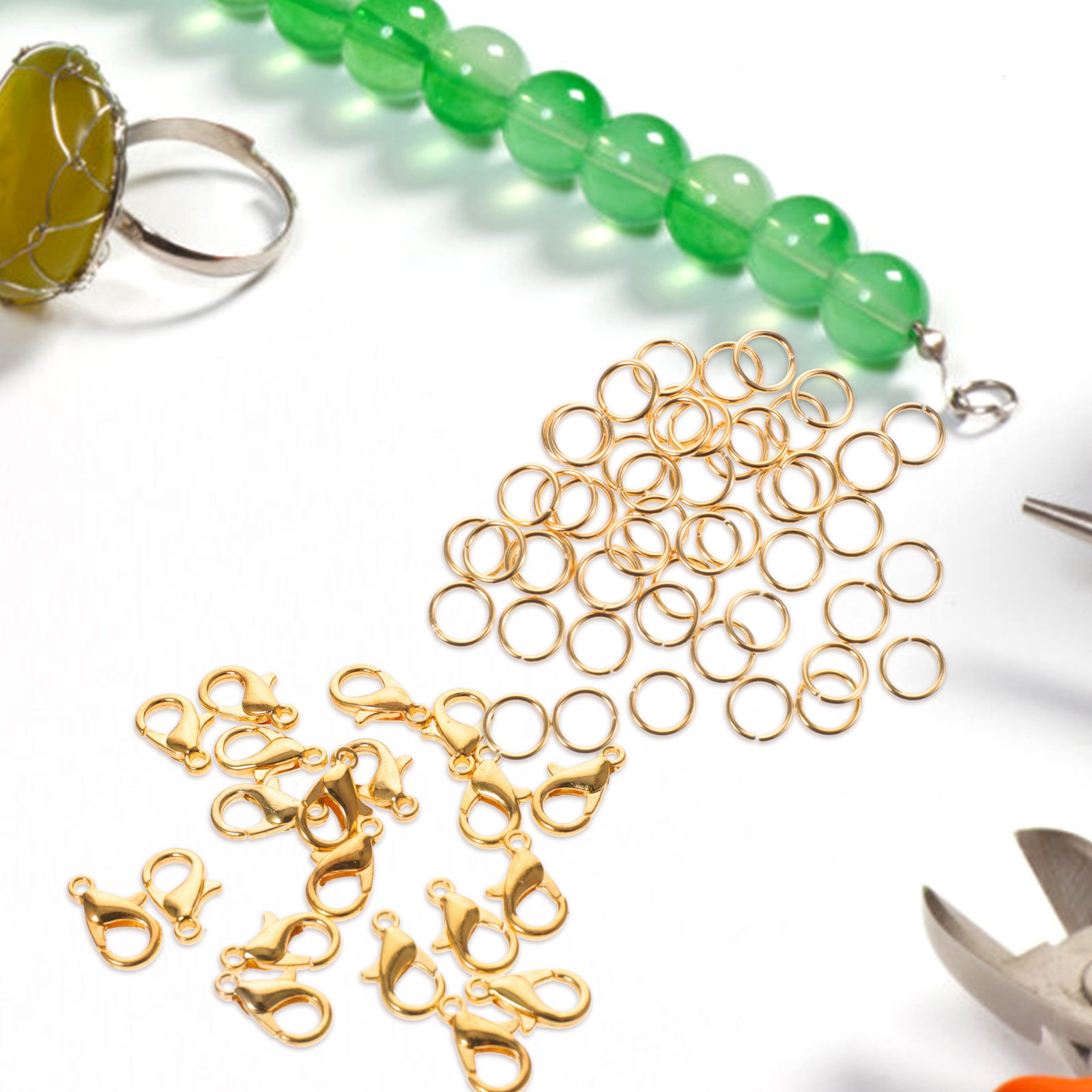 1 Box Jewelry Making Supplies  - Jewelry Making Tool Kit ulasan dan harga