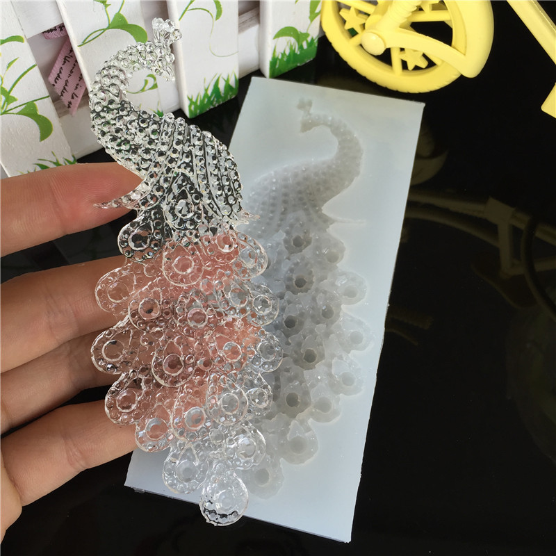 DIY Creative Peacock Jewelry P - Jewelry Making Mold ulasan dan harga