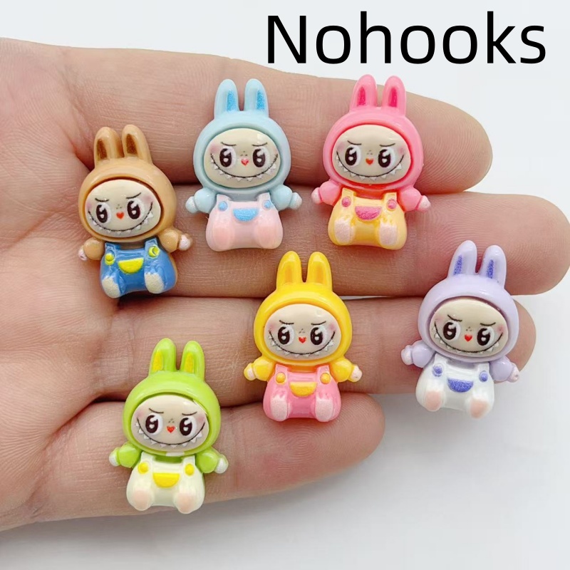 10Pcs Kawaii Rabbit Strawberry - Jewelry Making Party ulasan dan harga