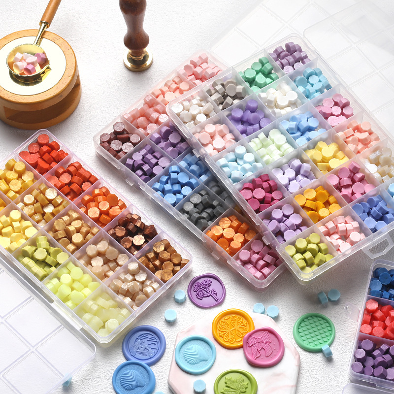 Retro Sealing Wax Beads Plant  - Jewelry Making Tool Kit ulasan dan harga