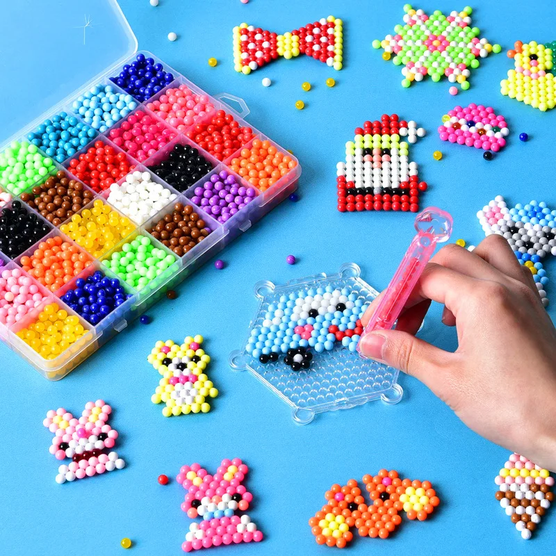 1000 Pcs/box DIY Water Spray M - Crystal Bead Mix ulasan dan harga