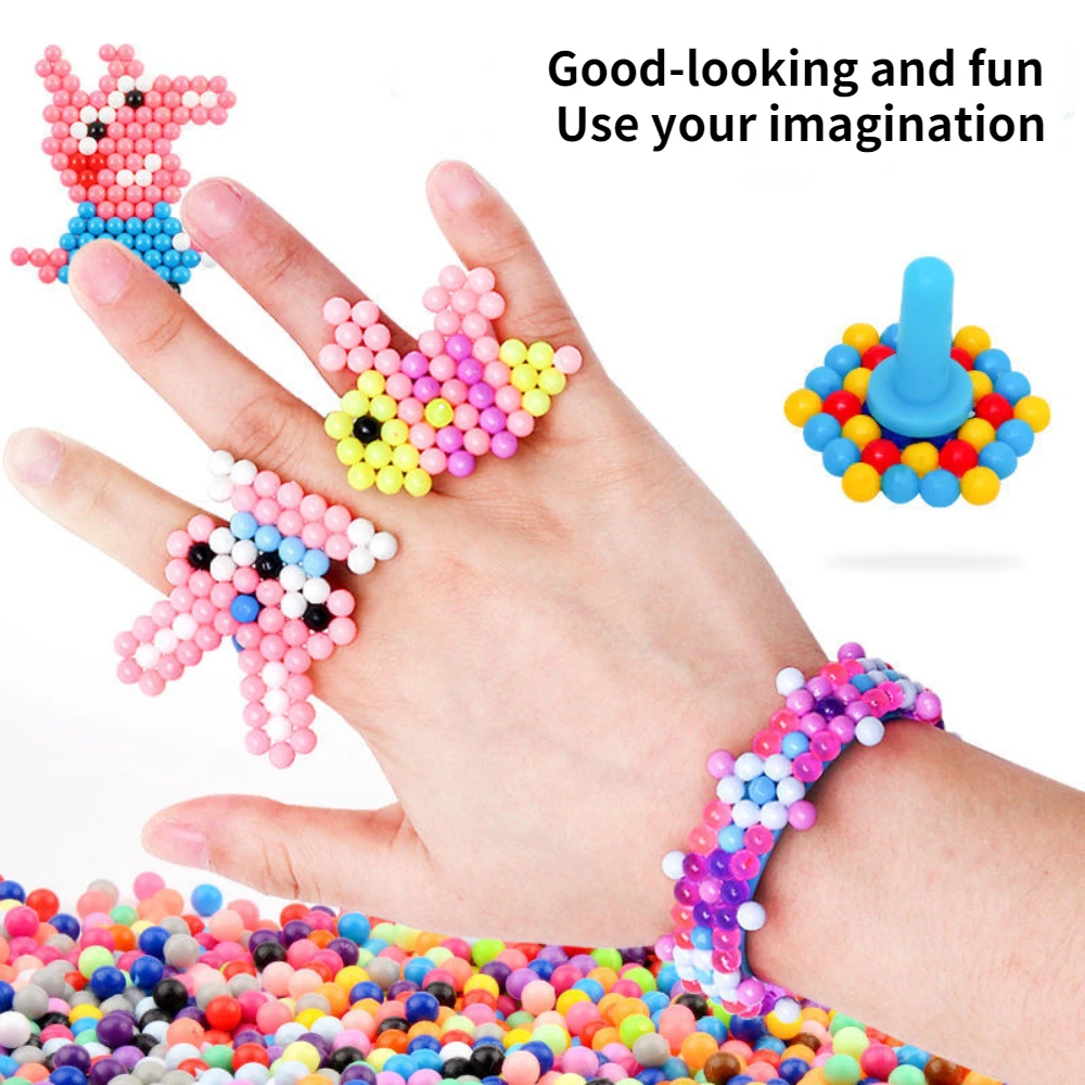 1000 Pcs/box DIY Water Spray M - Crystal Bead Mix ulasan dan harga
