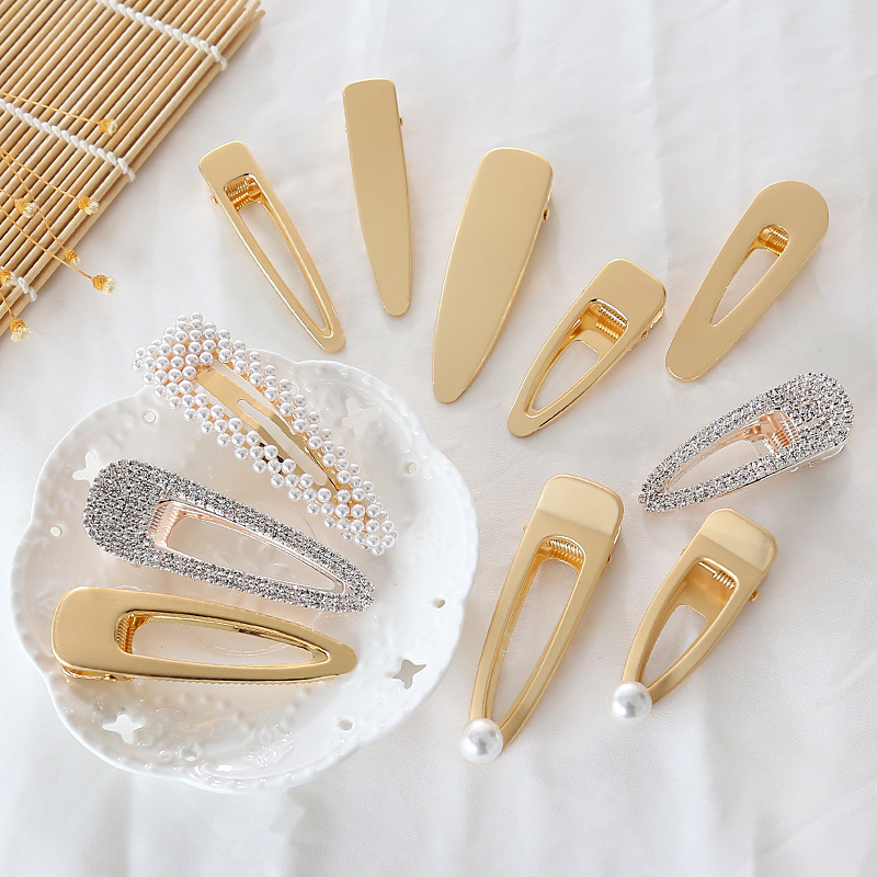 10Pcs Metal Gold Hairpins Base - Jewelry Making Kits For Girls ulasan dan harga