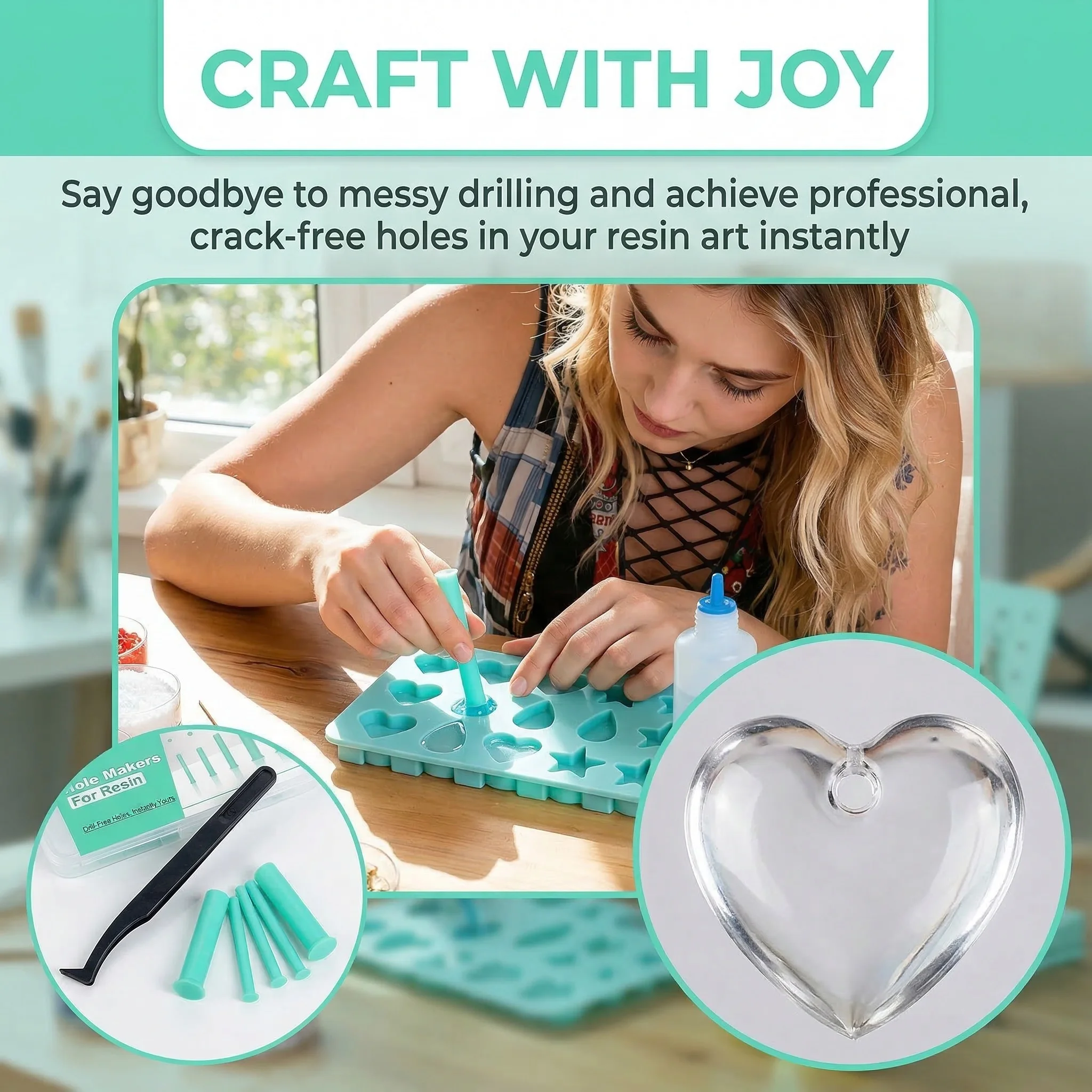 35pcs Resin Hole Opener Kit 2- - Jewelry Making Tool Kit ulasan dan harga