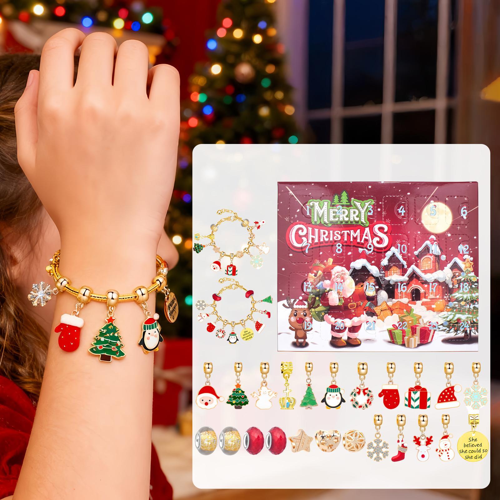 Christmas Bracelet Gift Box DI - Jewelry Making For Teens ulasan dan harga