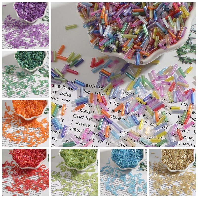 2x7mm 600pcs/lot Rice Shaped C - Crystal Bead Mix ulasan dan harga