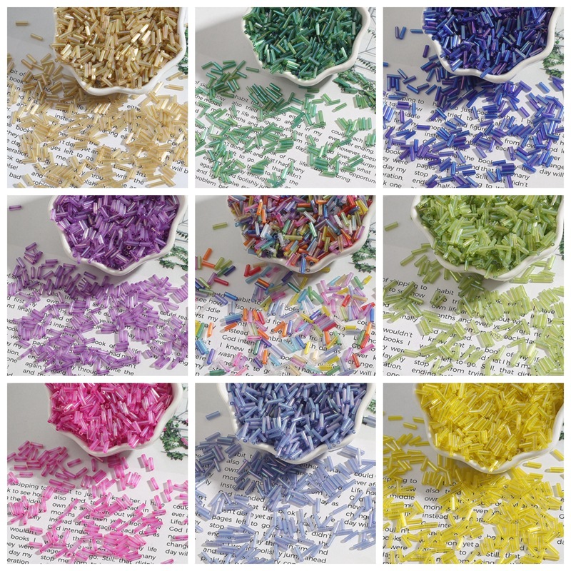 2x7mm 600pcs/lot Rice Shaped C - Crystal Bead Mix ulasan dan harga