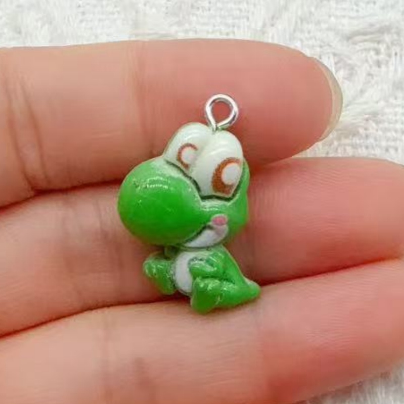 10pcs resin cartoon pendant, D - Jewelry Making Party ulasan dan harga