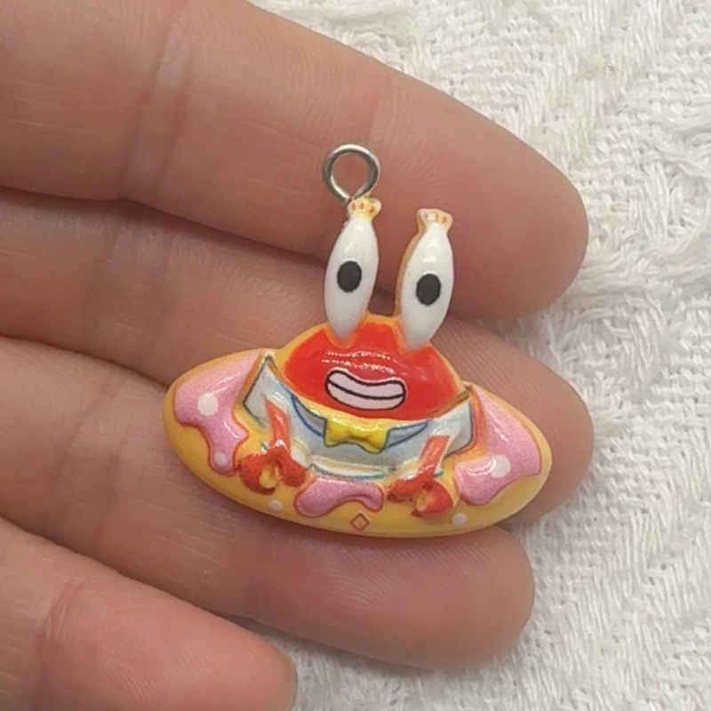 10pcs cartoon resin pendant, D - Jewelry Making Party ulasan dan harga