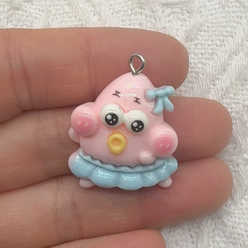 10pcs cartoon resin pendant, D - Jewelry Making Party ulasan dan harga