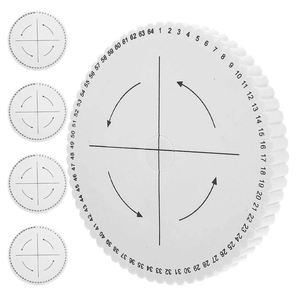 5Pcs Round Kumihimo Braiding D - Jewelry Making Board ulasan dan harga