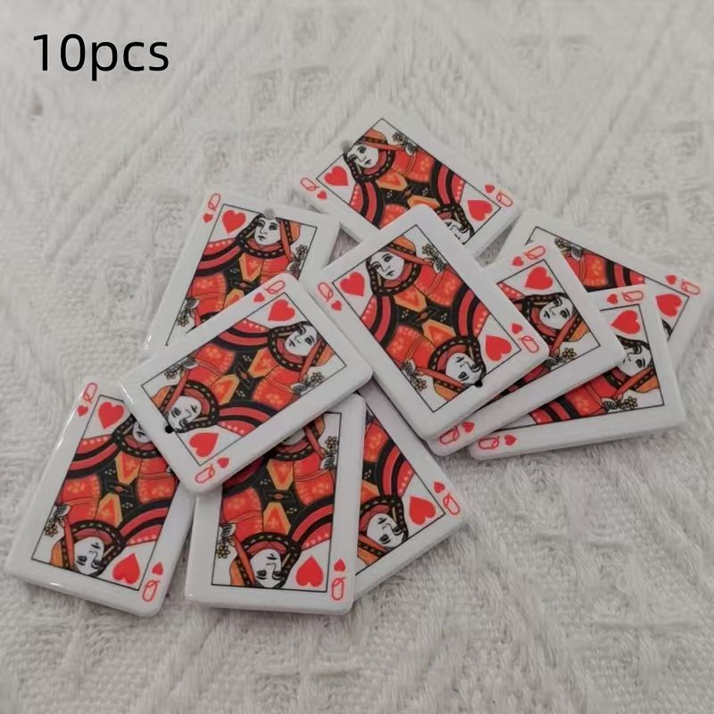 10pcs acrylic double-sided sim - Jewelry Making Party ulasan dan harga