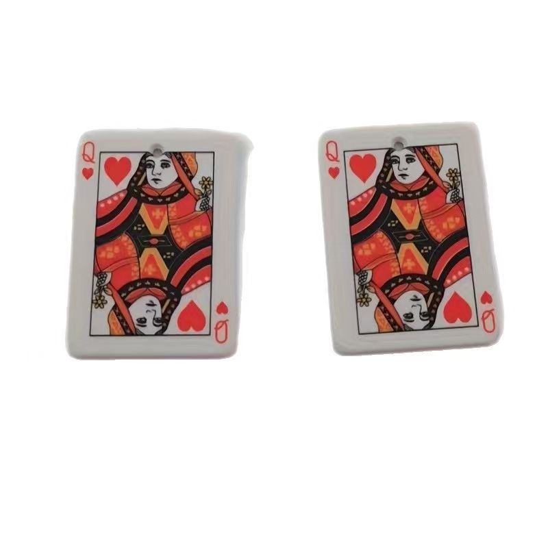 10pcs acrylic double-sided sim - Jewelry Making Party ulasan dan harga