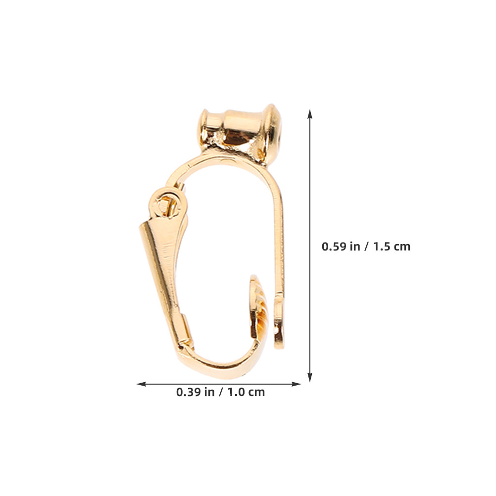 40Pcs Earring Clip Converter N - Jewelry Making Tool Kit ulasan dan harga