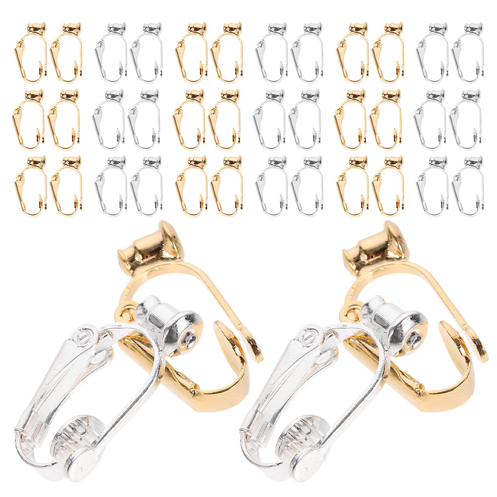 40Pcs Earring Clip Converter N - Jewelry Making Tool Kit ulasan dan harga