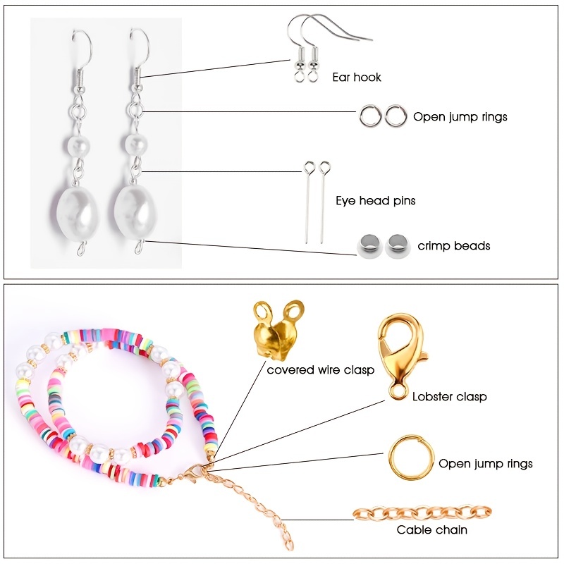 1420pcs 1box Jewelry Findings  - Jewelry Making Tool Kit ulasan dan harga