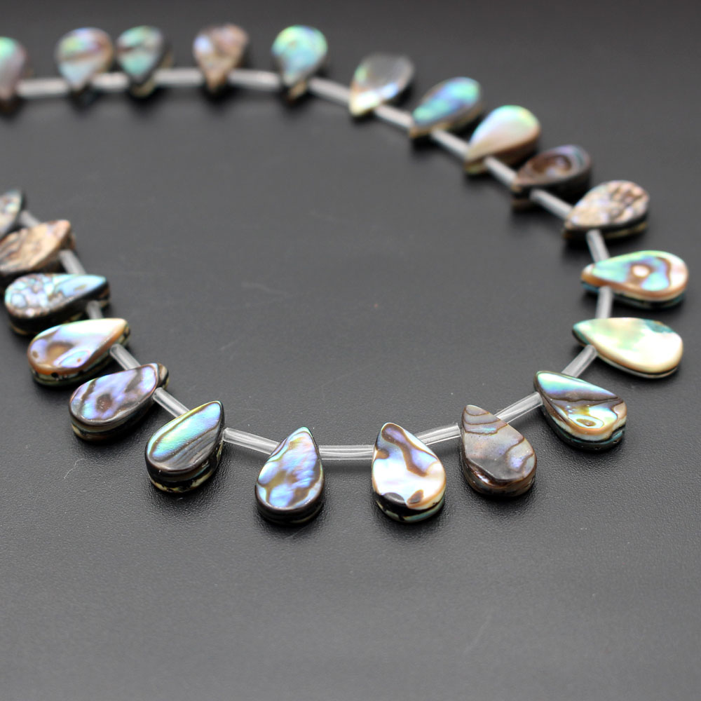 1 Strand 8x12mm Teardrop Drop  - Jewelry Making New Zealand ulasan dan harga