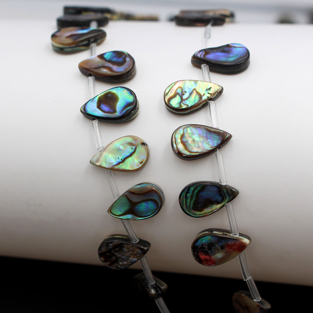 1 Strand 8x12mm Teardrop Drop  - Jewelry Making New Zealand ulasan dan harga