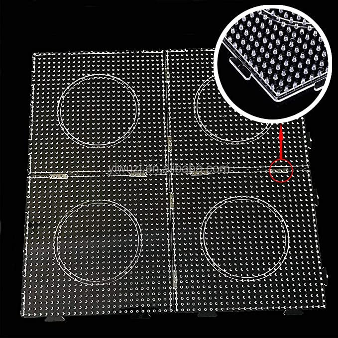 4Pcs/Hama Beads 5.0/2.6mm Larg - Jewelry Making Board ulasan dan harga