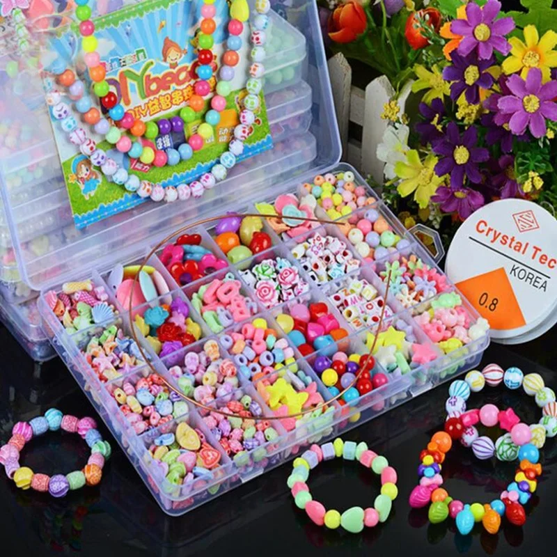 Girls DIY Bead Set Jewelry Mak - Jewelry Making Kits For Girls ulasan dan harga