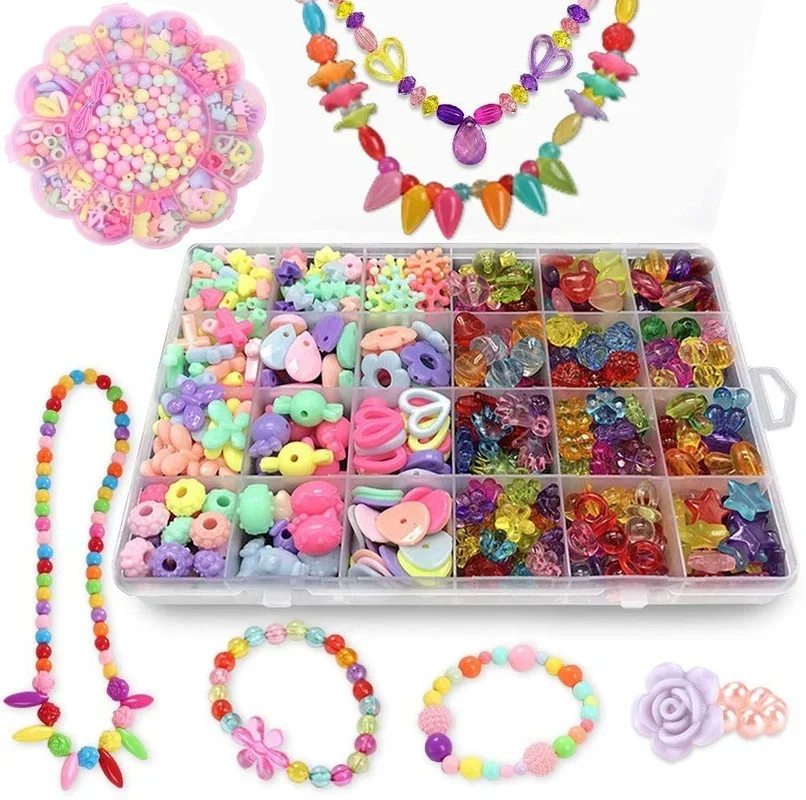 Girls DIY Bead Set Jewelry Mak - Jewelry Making Kits For Girls ulasan dan harga