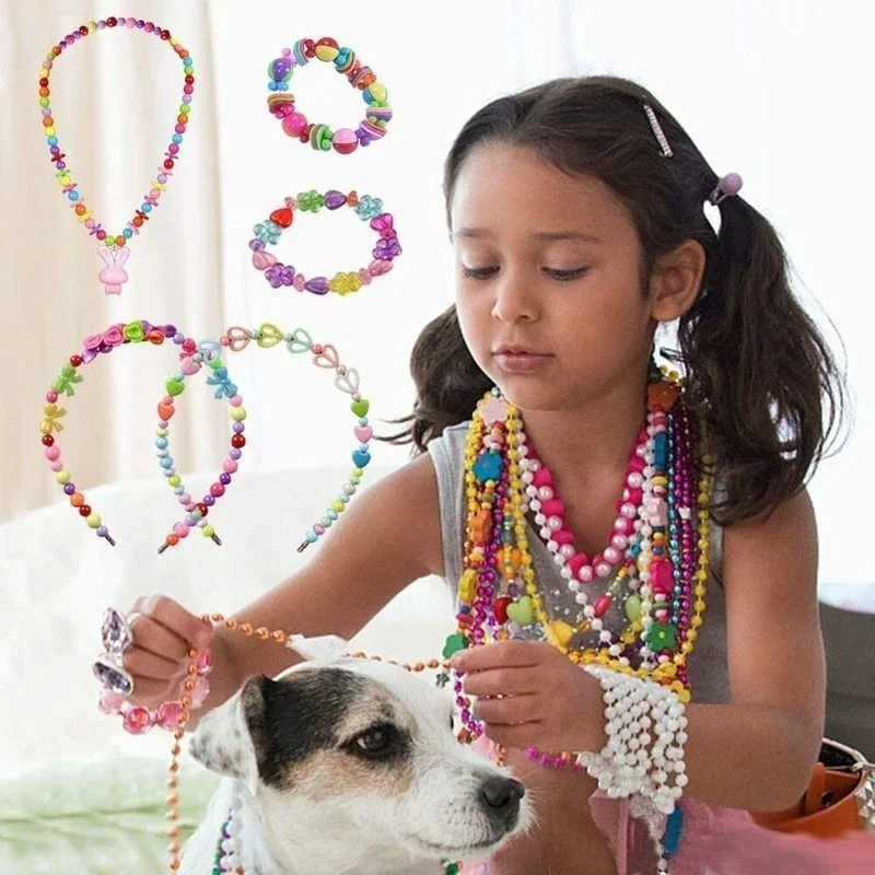 Girls DIY Bead Set Jewelry Mak - Jewelry Making Kits For Girls ulasan dan harga